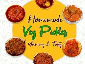 Best Veg Pickles in Hyderabad, India | 9550066990