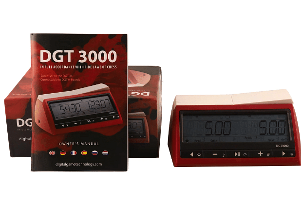 Our DGT 3000 Digital Chess Clock is the official c