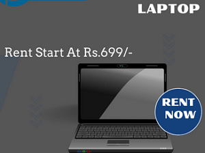 Laptop On Rent Starts At Rs.699/- In Mumbai