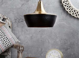 Vega Hanging Light Gold & Black Finish