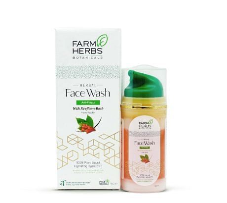 Farmherbs 100% Herbal Face Wash