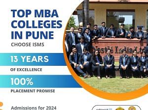 Top MBA College in Pune Choose ISMS 100% Placement