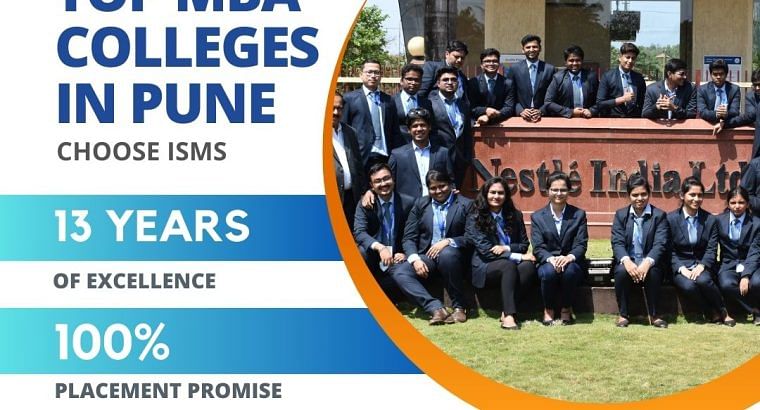 Top MBA College in Pune Choose ISMS 100% Placement