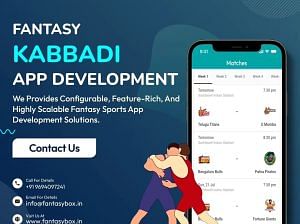Fantasy Kabaddi App Development Company