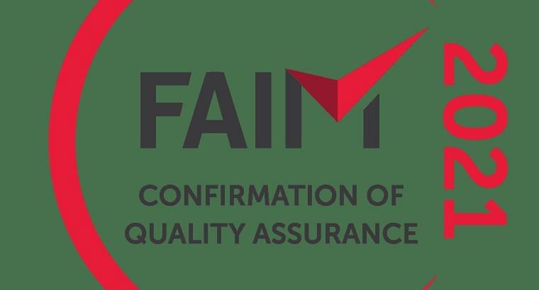 FIDI awards ‘Confirmation of Quality Assurance’