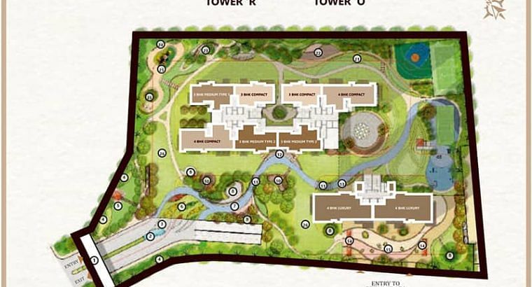 3 & 4 BHK luxurious apartments Apex D Rio