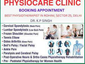 Best Physiotherapist in Rohini, Sector 25, Delhi
