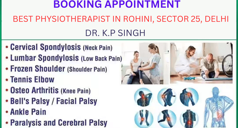 Best Physiotherapist in Rohini, Sector 25, Delhi
