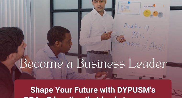 Top Ranked BBA College in Mumbai Enroll at DYPUS