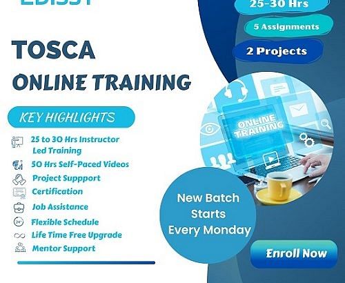 Tosca Online Training | Tosca Online Course |