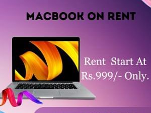 Macbook On Rent Starts At Rs.999/- Only In Mumbai