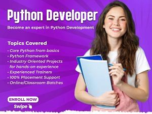 Python Training & 100%  Job Guarantee
