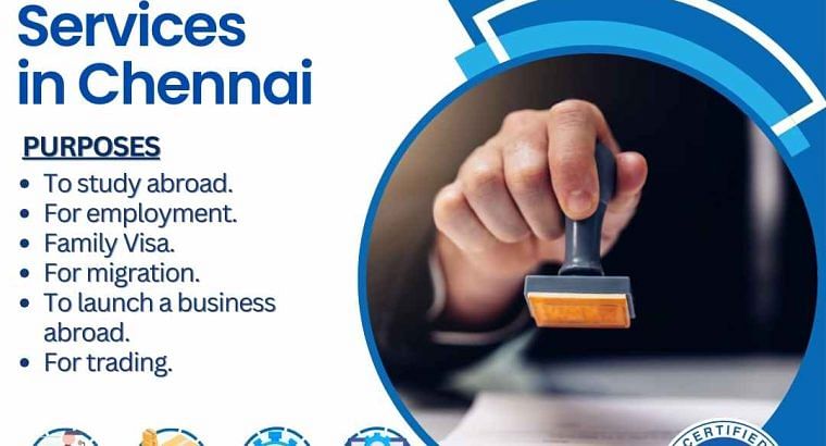Certificate Attestation Services in Chennai