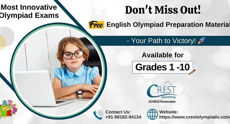 Free English Olympiad Study Material for all class