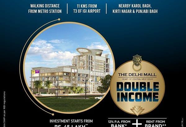 Raheja The Delhi Mall Commercial Shops Patel Nagar