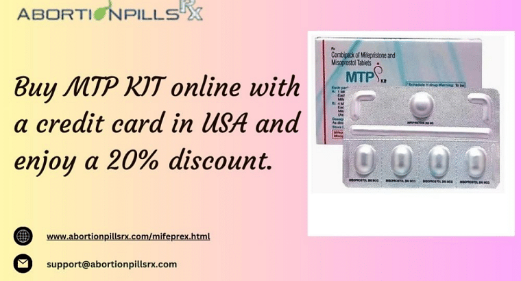 Buy MTP KIT online with a credit card in USA and e